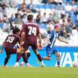 Chama imensa do dragão na Corunha