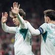 João Félix saiu do banco para fazer o 4-2 para Portugal - foto: EPA/Sebastian Elias