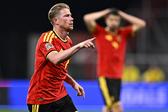 Kevin De Bruyne bisou no Bélgica-Turquia