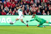 Gonçalo Ramos marcou e ainda teve outro golo anulado frente a Nyland na Noruega - Foto: Imago