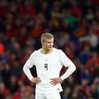 Erling Haaland bisou à Dinamarca, marcou a Portugal, mas ficou a zeros no País de Gales - Foto: Imago