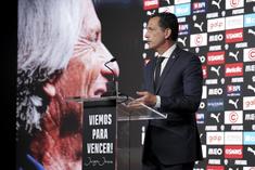 Pedro Proença na apresentação de Jorge Jesus como Selecionador Nacional - Foto: MAYCON QUIOZINI