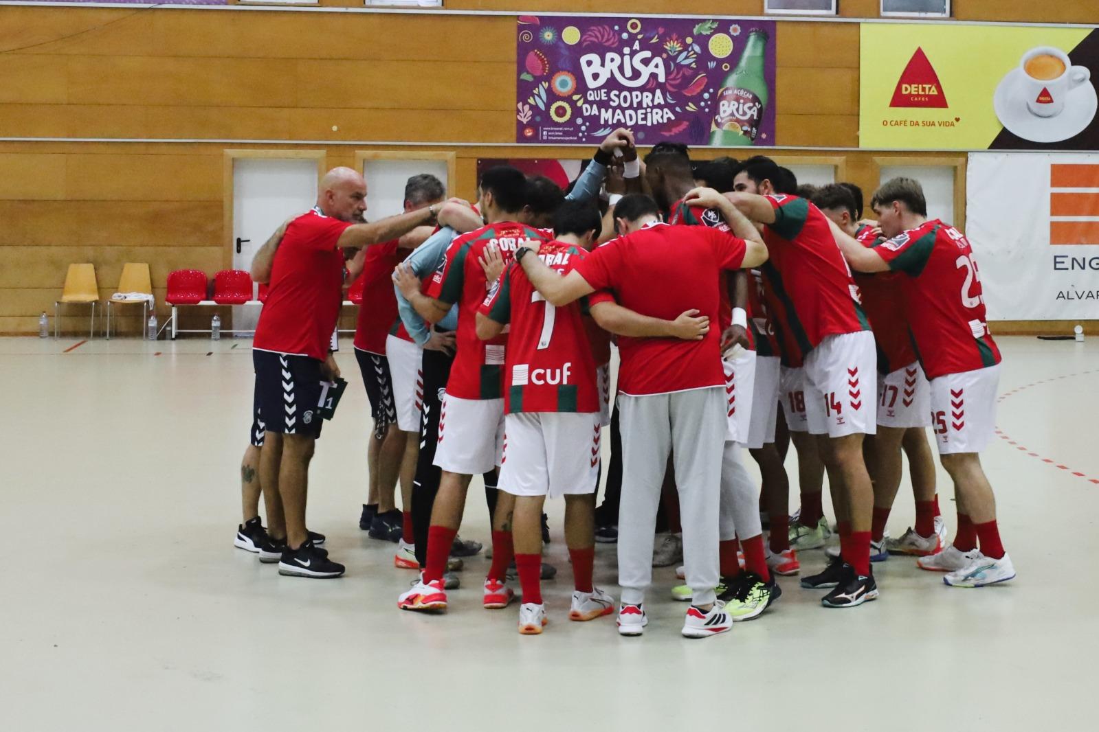 Equipa de andebol do Marítimo - Foto: Marítimo