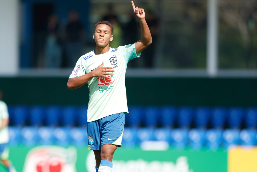 David Nogueira é internacional jovem pelo Brasil - Foto: CBF