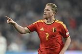 Kevin De Bruyne, capitão da Bélgica, abriu o marcador frente à Turquia