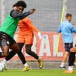 O Nacional prossegue a preparação para o jogo com o Rio Ave.  -Foto: NACIONAL