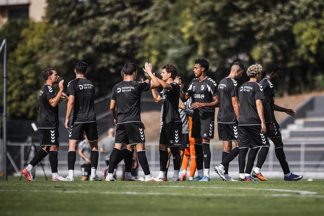 Vimaranenses estão a aproveitar bem a paragem doméstica e somam três vitórias em outros tantos jogos de preparação (Foto V. Guimaraes)