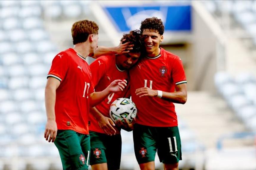 Portugal soma os primeiros pontos na Liga de Elite. Foto: FPF