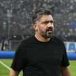 Marselha: Gattuso fala da competição entre Vitinha e Aubameyang