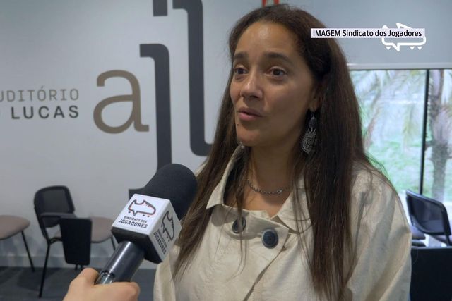 João Lucas eternizado pelo Sindicato dos Jogadores