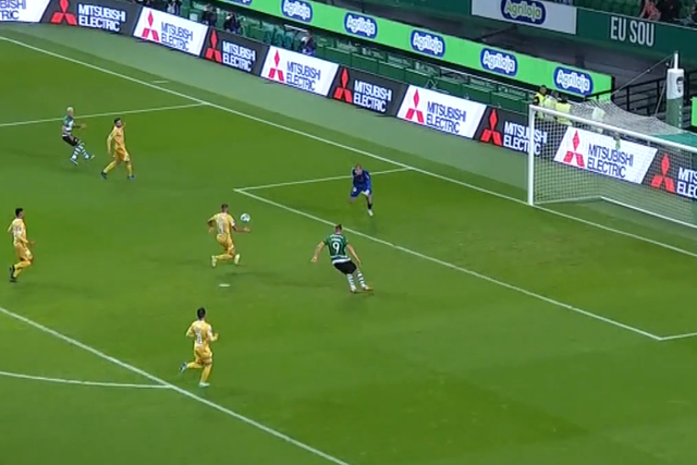 Terceiro do Sporting teve assinatura de Nuno Santos numa jogada para os apanhados (vídeo)