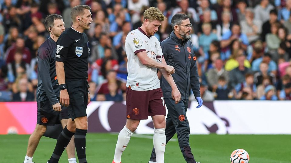 De Bruyne: «Não me deram prazo para voltar a jogar futebol»