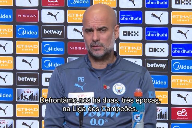 Guardiola e a chegada de Amorim: «Estou a ficar velho...»