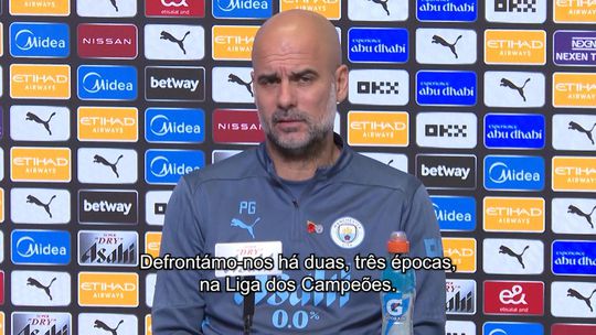 Guardiola e a chegada de Amorim: «Estou a ficar velho...»