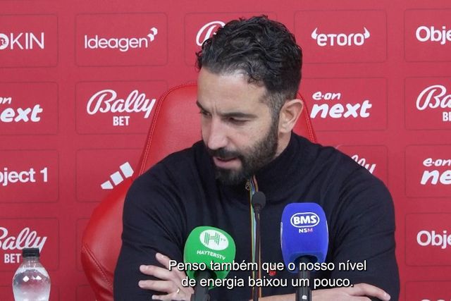 Ruben Amorim e o fim da série de vitórias: «Descontrolámo-nos»