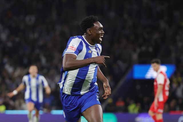 Samu a festejar o primeiro golo do FC Porto - Foto: Kapta+/Eduardo Oliveira