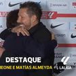 Reencontro maravilhoso entre Simeone e Matías Almeyda