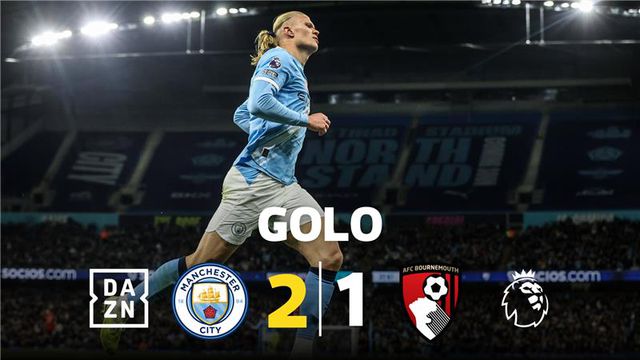 Man. City repete a fórmula: assistência de Cherki e golo de Haaland