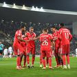 Festejo dos jogadores do Benfica - Foto: Rogério Ferreira