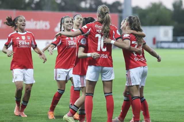 Benfica mostrou a sua qualidade e voltou a golear. Foto: SL BENFICA