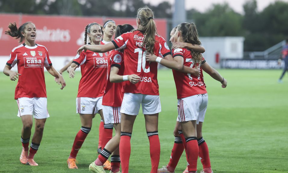Benfica mostrou a sua qualidade e voltou a golear. Foto: SL BENFICA