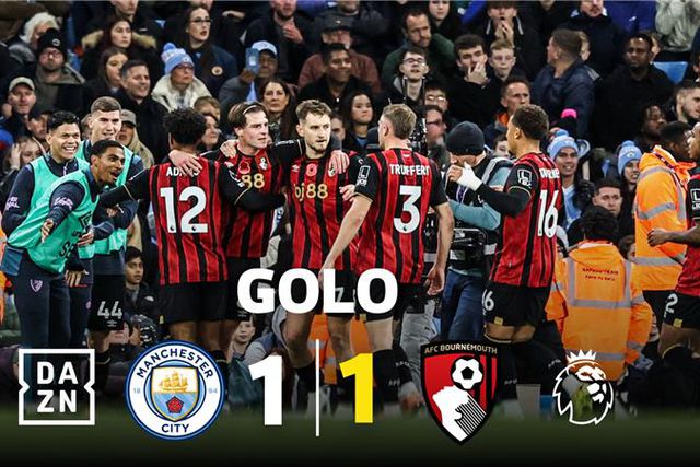 Erro de Donnarumma e Bournemouth chega ao golo do empate (com polémica)