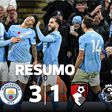 Dupla Haaland-Cherki devolve Manchester City ao segundo lugar (resumo)
