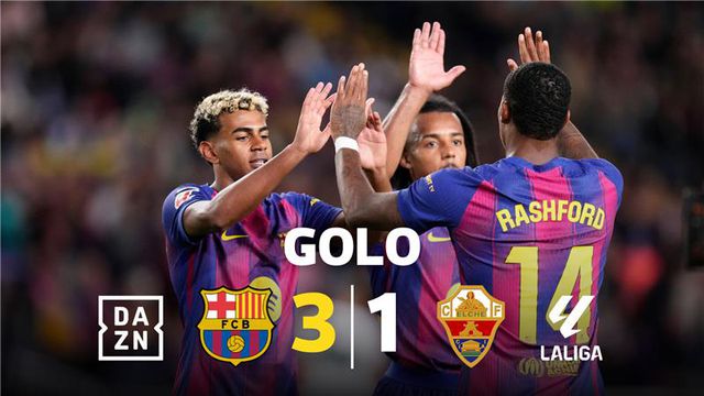 Rashford continua em grande forma ao serviço do Barcelona