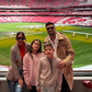 Garay e a família na Luz — Instagram Ezequiel Garay