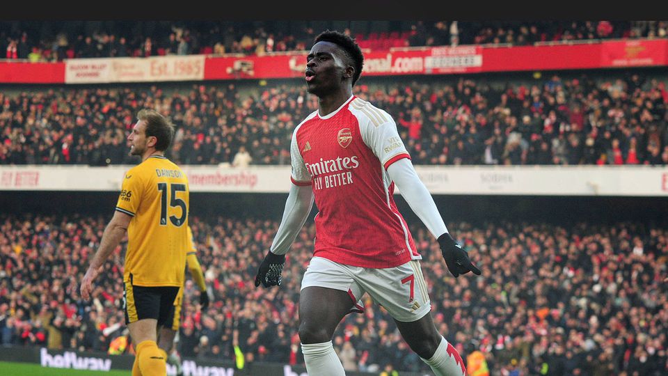 Premier League: Arsenal torna-se no 5.º clube a marcar 100 golos em 2023