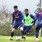 Chaves: horas depois de um jogo noturno... treino matinal