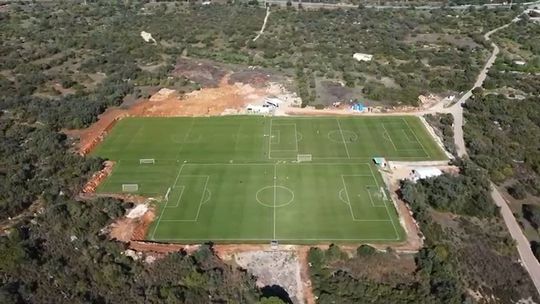 Farense: academia entrou na 2.ª fase de construção