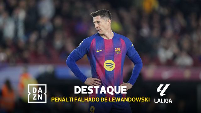 Nem parece dele: Lewandowski falha penálti de forma escandalosa