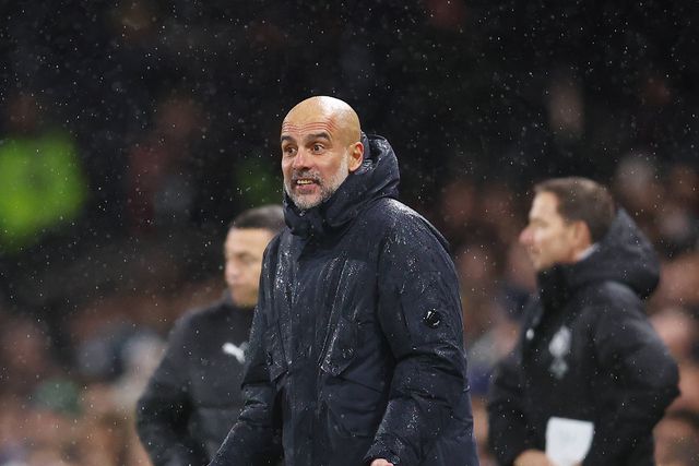 Pep Guardiola, treinador do Manchester City