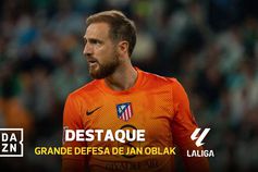 Sensacional: 'super' Oblak nega golo com uma defesa gigante