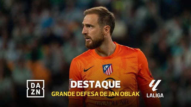 Sensacional: 'super' Oblak nega golo com uma defesa gigante