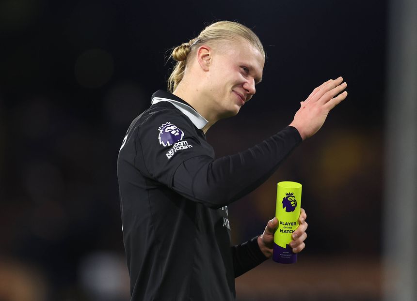 Erling Haaland, avançado do Manchester City