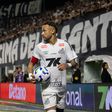 Neymar no jogo com o Sport