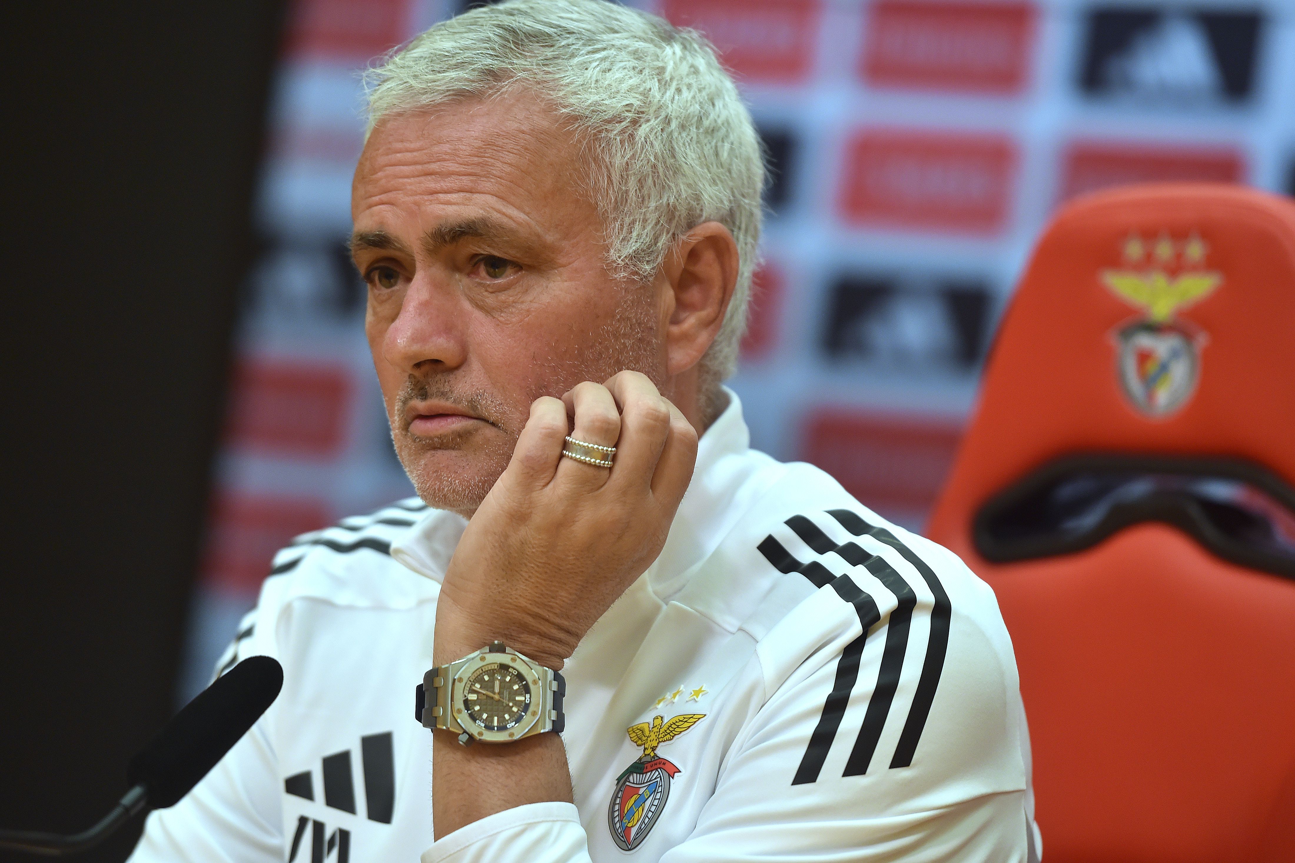José Mourinho, treinador do Benfica - Foto: Miguel Nunes
