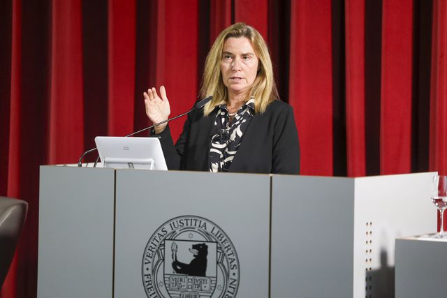 Federica Mogherini detida na Bélgica por fraude