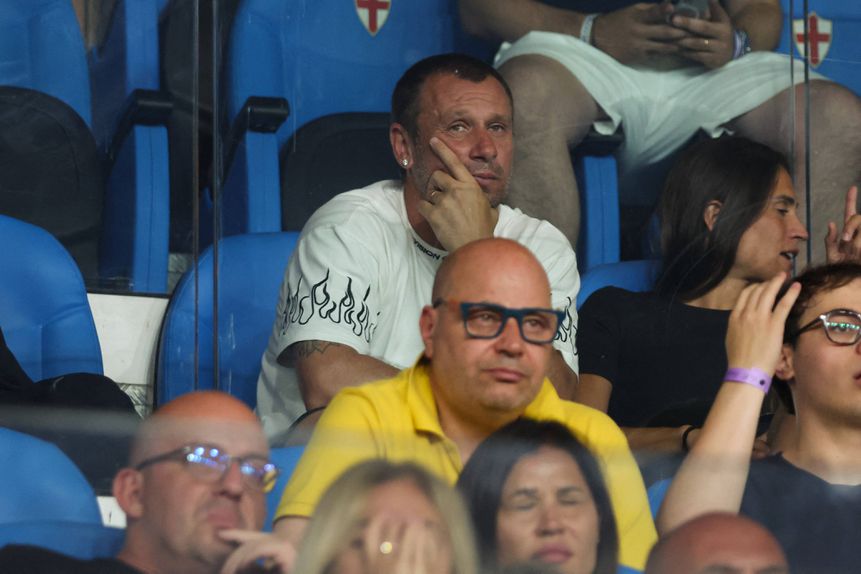 Antonio Cassano. antigo avançado e internacional italiano