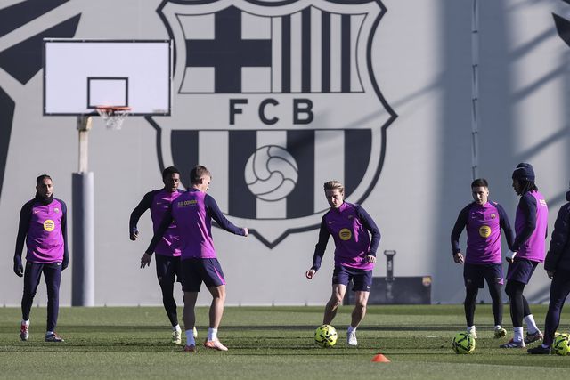 Treino do Barcelona