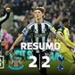 O melhor do Newcastle-Tottenham ficou guardado para o fim (resumo)