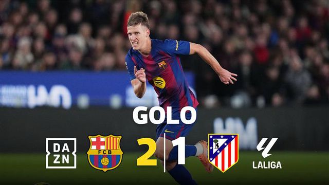 'Remontada' catalã: Olmo coloca o Barcelona na frente