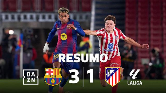 Barcelona escreveu 'remontada' com três golos (resumo)