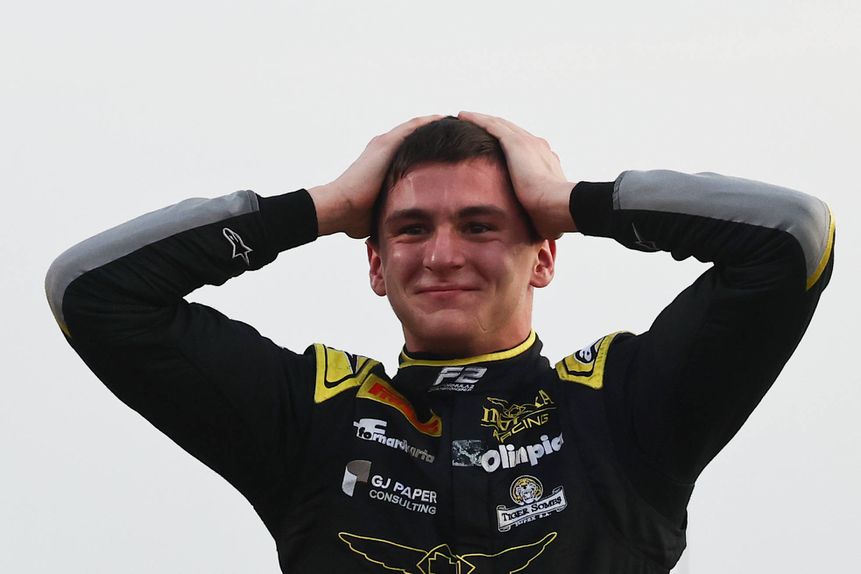 Leonardo Fornaroli, vencedor do campeonato do mundo de Fórmula 2