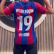 Barcelona revela número da camisola de Vítor Roque