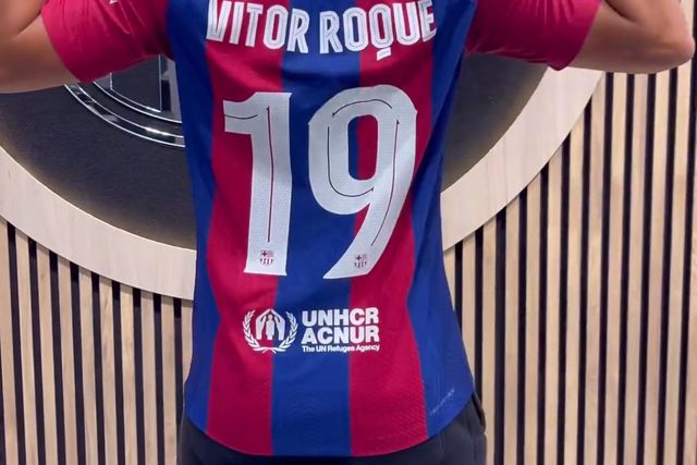 Barcelona revela número da camisola de Vítor Roque