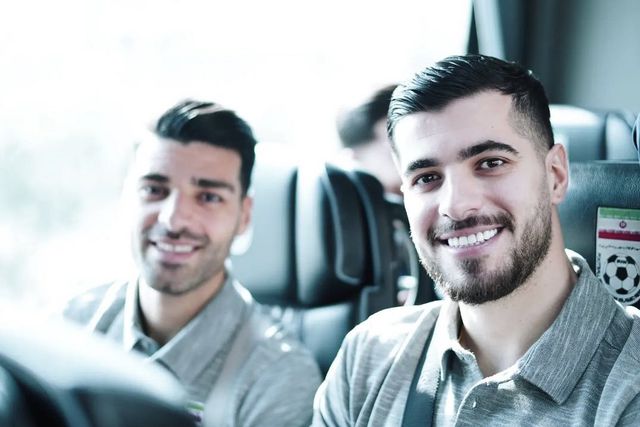 Taremi de sorriso rasgado na seleção