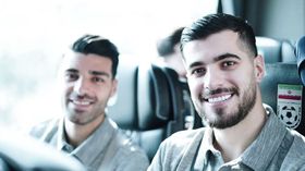 Taremi de sorriso rasgado na seleção